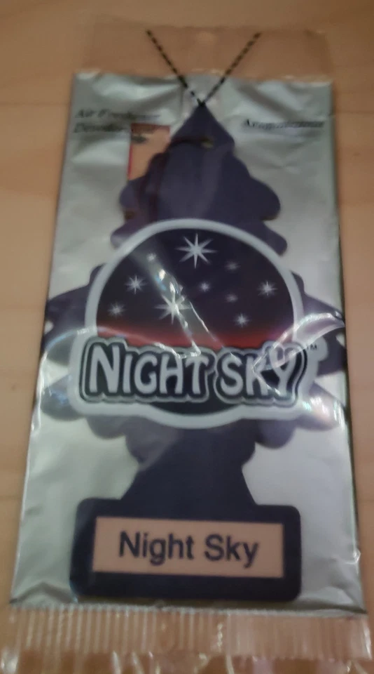 NIGHT SKY Little Trees Air Freshener Single Packs Discontinued Dead Stock VHTF - Image 1 of 1