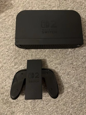Nintendo Switch 2 Docking Station + Comfort Grip No Cables No Console - image 1 of 4