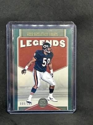 2022 Panini Legacy Legends Green /100 Mike Singletary #123 HOF B6 - Image 1 of 2