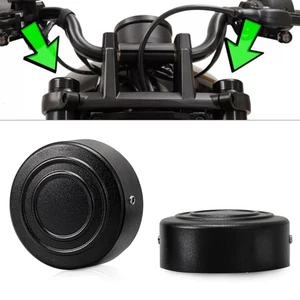 Vorderachse Abdeckung Kappe Mutter Motorrad passend Harley Sportster S RH1250 2021-22 schwarz - Bild 1 von 6