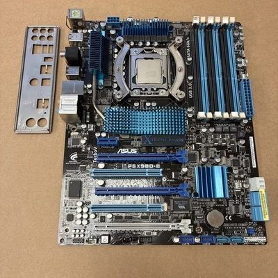 ASUS P6X58D-E, LGA 1366/Socket B, Intel (90-MIBD80-G0EAY00Z) Motherboard - Image 1 of 4