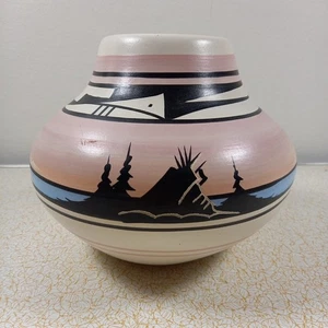 Vintage Navajo Native American Vase - Picture 1 of 6