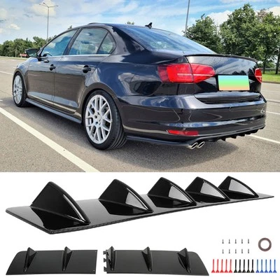 Parachoques trasero difusor alerón labio de ala de tiburón para Acura TL TLX NSX RLX TSX Foto 1 de 4