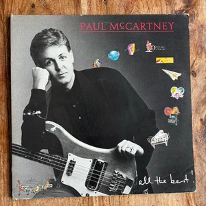 PAUL McCARTNEY - ALL THE BEST! VG+/NEAR MINT DOUBLE VINYL LP /LYRIC INNERS - Picture 1 of 13