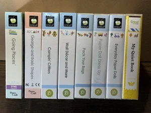 Cricut Patronen Komplett Posten 8 Provo Craft mit Anleitungen Tastaturen - Bild 1 von 10