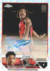 2023-24 Topps Chrome Overtime Elite Autographs #ABTA Bryson Tiller Auto - Bild 1 von 2