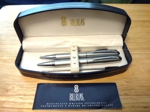 Bill Blass Stift & Druckbleistift Set Minen Chrom mit Geschenkbox BB0031RF-1 - Bild 1 von 6