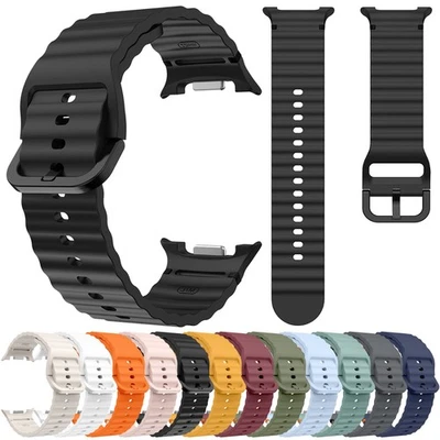 Banda De Silicona Para Samsung Galaxy Watch 8 /8 Clásica Accesorios De Correa - Imagen 1 de 4