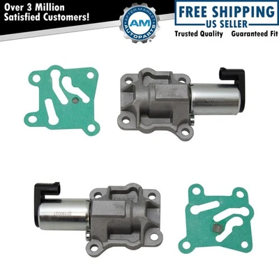 Par de solenoides de control de distribución de válvula variable del motor para Volvo C70 S60 S80 V70 XC Foto 1 de 4