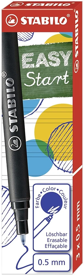 Stabilo Easy Patronen Minen blau 3er - Bild 1 von 1