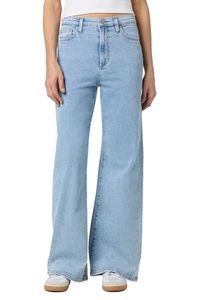 JOE'S JEANS HIGH RISE WIDE LEG JEANS AMSTERDAM LIGHT WASH WOMENS SZ 27 NWT - Picture 1 of 9