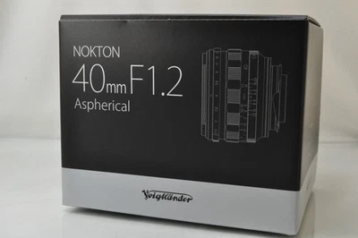[NEW]Voigtlander NOKTON 40mm F/1.2 Aspherical II VM Lens for Leica M mount #6293 - Image 1 of 4