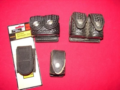 Revólver HKS y Safariland de colección estuche cargador rápido simple y doble bolsas Foto 1 de 4