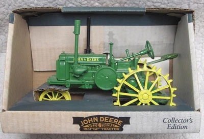 Tractor John Deere ERTL banda de rodadura ancha 1931 "GP" tractor juguete escala 1/16 Foto 1 de 2