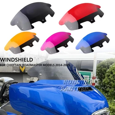 New Tinted Windscreen Windshield Cover for Indian Chieftain Roadmaster 2014-2025 - Image 1 of 4