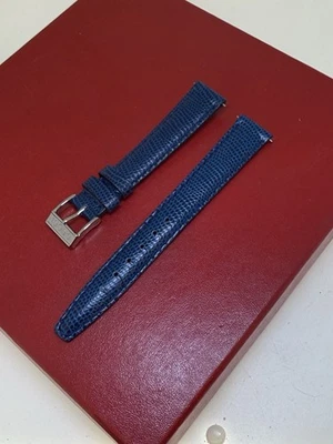New Authentic Gucci 6300L Women's Dark Blue Watch Band 14 MM - Image 1 of 4