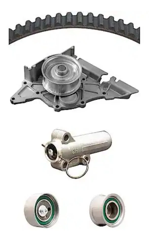 Correa de distribución, bomba de agua, tensor (Kit) - AUDI A4, A6 (1998-05) Dayco WP297K1A Foto 1 de 3