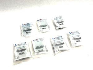 L-Com DGB15MT1-CVR Termination Connector Cover Black LOT OF 7 - Picture 1 of 5