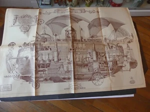 SUPPLEMENT JOURNAL SPIROU N° 1728  POSTER L'HIPPOGRIFFE  1969 - Picture 1 of 1