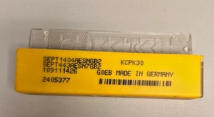 Kennametal: Milling Inserts- 10 Pack, SEPT1404AESNGB2, KCPK30 - Picture 1 of 2