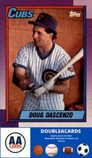 1990  Topps #762 Doug Dascenzo  Chicago Cubs