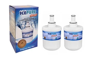 Samsung DA29-00003G Compatible Fridge Water Filters from IcePure RWF1100A x 2 - Picture 1 of 6