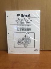 Bobcat CT440 CT445 CT450 Compact Tractor Service Manual Shop Repair Book 6987079