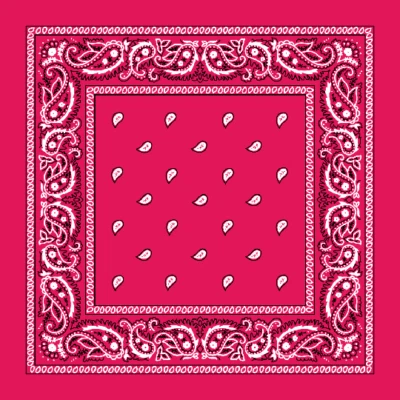 Lote de 12 Venta al por mayor Paisley Estampado Bandana 100% Algodón Cabeza Warp Bufanda Mascarilla Facial Foto 1 de 4