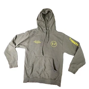 Damaged* 21 Pilots Bandito Tour 2019 Adult Hoodie Sweatshirt Small Green M7b - Picture 1 of 13