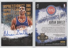 2013-14 Panini Court Kings Impressionist Ink /349 Adrian Dantley #12 Auto HOF