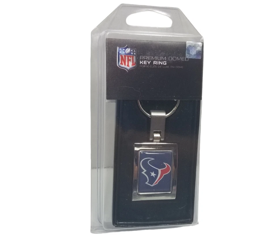 NFL Premium Domed Key Ring Houston Texans  - Image 1 of 3