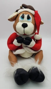 Paracaídas House of Lloyd Shivers The Reindeer peluche de nailon relleno 1993 Navidad - Imagen 1 de 4