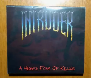 Intruder - A Higher Form of Killing CD Braz E. Jewelcase + Slipcase 80´s Thrash - Foto 1 di 4