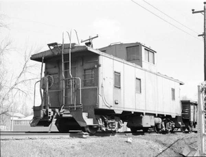 4B900J NEG/RP 1976 YOUNGSTOWN & SOUTHERN RAILROAD CABOOSE #31 N. LIMA OH ex UPRR - Bild 1 von 1