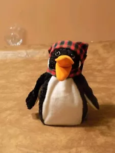 Pinguino animato natalizio vintage canta campane jingle - Foto 1 di 5