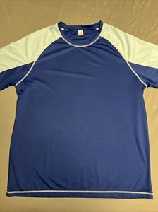 Islander UV Protection Shirt Men’s Size XL Blue Crew Neck Short Sleeve (1803) - Picture 1 of 14