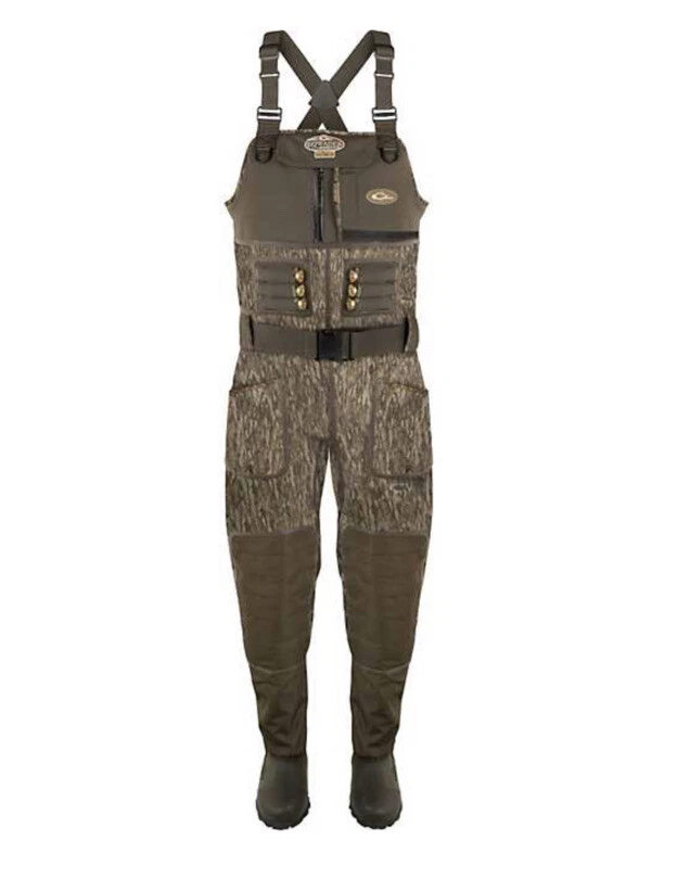 Drake Waterfowl Buckshot Eqwader 1600 Neoprene Wader 3.0 DF8500-006 Bottomland - Image 1 of 2