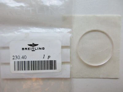 Breitling original N.O.S. reloj cristal ref. 230,40 para K10050 K67050 Foto 1 de 2