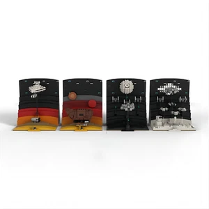 Modubrix Mocs Bloques de Construcción Micro Episodio IV NUEVA ESPERANZA Juegos Ladrillos Juguetes 2087 Piezas - Imagen 1 de 6