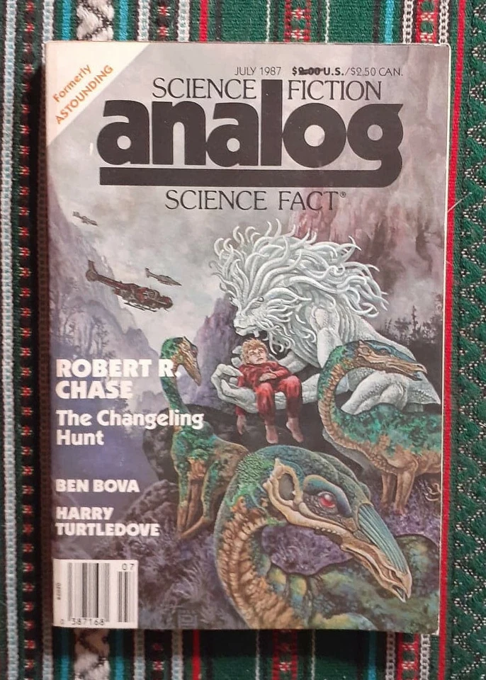 Analog Science Fiction/Science Fact (Astounding) Magazine July 1987 Like New  - Image 1 of 1