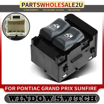 Power Window Switch for Pontiac Grand Prix 1994-2002 Sunfire 1995 1996 1997-2005 - Image 1 of 4