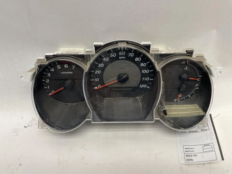 Toyota Tacoma 4.0 2006-2008 manual sin posi velocímetro medidor panel de cabeza de racimo Foto 1 de 1