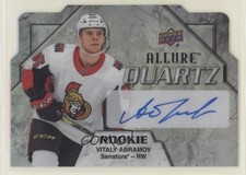 2019-20 Upper Deck Allure Quartz Vitalii Abramov Vitaly #AQR-VA Rookie Auto RC