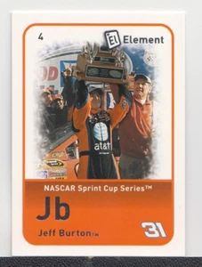 JEFF BURTON : 2009 - WHEELS ELEMENT NSCS - CARD No. # 4 - Picture 1 of 2