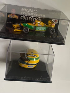 Formel 1 - Helm Ayrton Senna 1994 ( Senna Foundation ) - Schumacher Ford B 192 - Picture 1 of 8