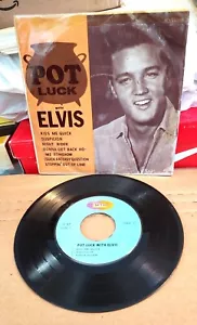 Elvis Presley - Very Rare - POT LUCK 45 EP - Thailand Pressing - VG/VG - Picture 1 of 5