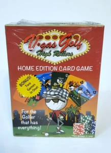 Vegas Golf Poker Game High Rollers Home Edition Card Game Two Games in One New - Picture 1 of 6
