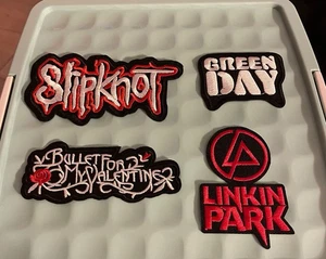 Rock Patch Konvolut Slipknot Linkin Park Green Day Bullet For My Valentine - Bild 1 von 2