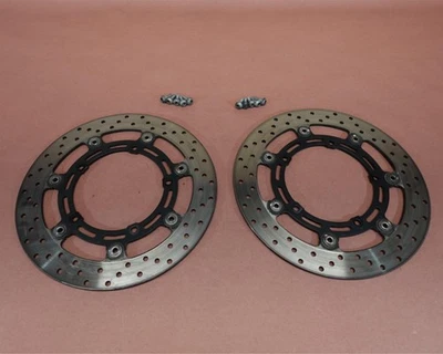 Discos de rotor de freno delantero Yamaha FZ6-S FZ6S FZ6 FZ600 2004-2009 Foto 1 de 4