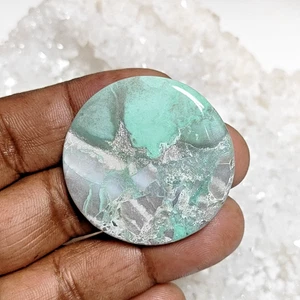 Variscite Stone Natural Variscite Cabochon Loose Gemstone Jewelry 72 Ct ME-13974 - Picture 1 of 4